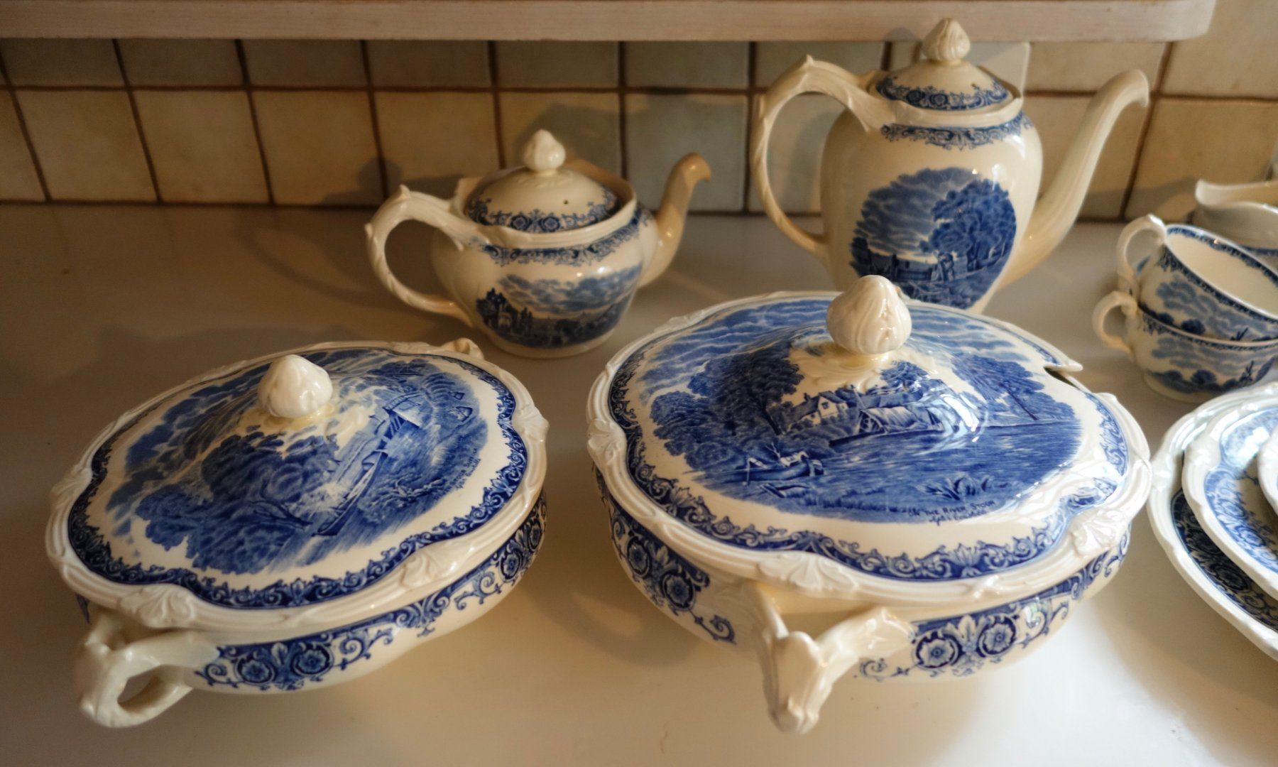 Geschirrsets: Antikes Geschirrset Grindley England – Gebraucht aus Biel/Bienne von Rothar 5