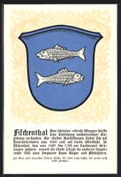 Fischenthal, Wappen mit zwei Fischen