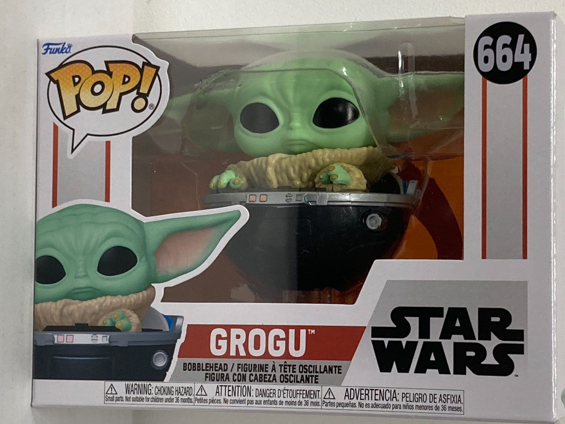 Funko Statuette: FUNKO POP!  STAR WARS 664 GROGU BOBBLEHEAD – Nuovo (secondo la descrizione) da Vezia venduto da Aquarius_Age 1
