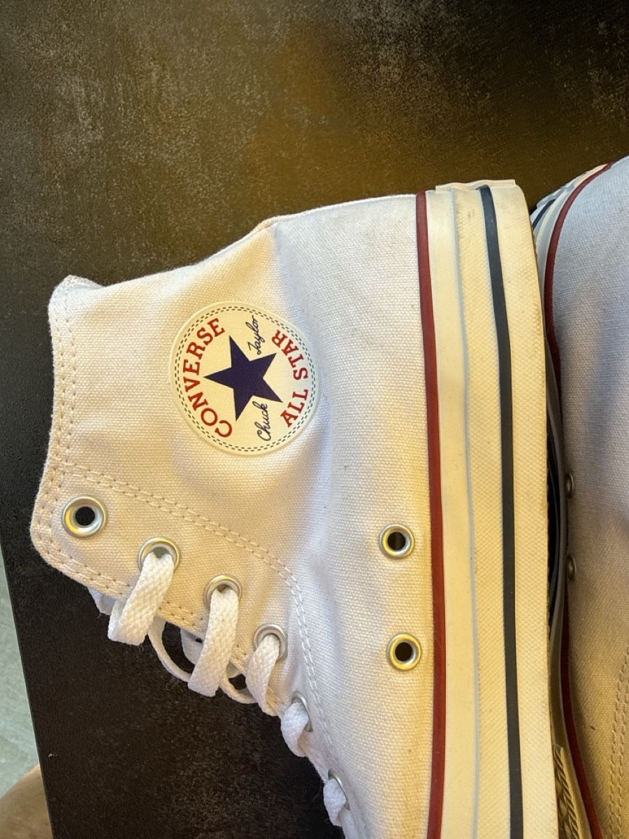 Herrenschuhe: Baskets Converse All Star, blanches, taille 43 neuves  – Neu (gemäss Beschreibung) aus Blonay von Simba1094 2