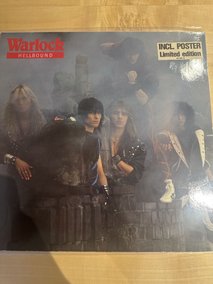 Dischi in vinile: Warlock Hellbound LP(Vinyl) + Poster Limited Edition! – Usato da Solothurn venduto da Alex702