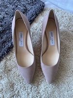 Jimmy Choo Romy Suede Pumps Powder Pink Size 37