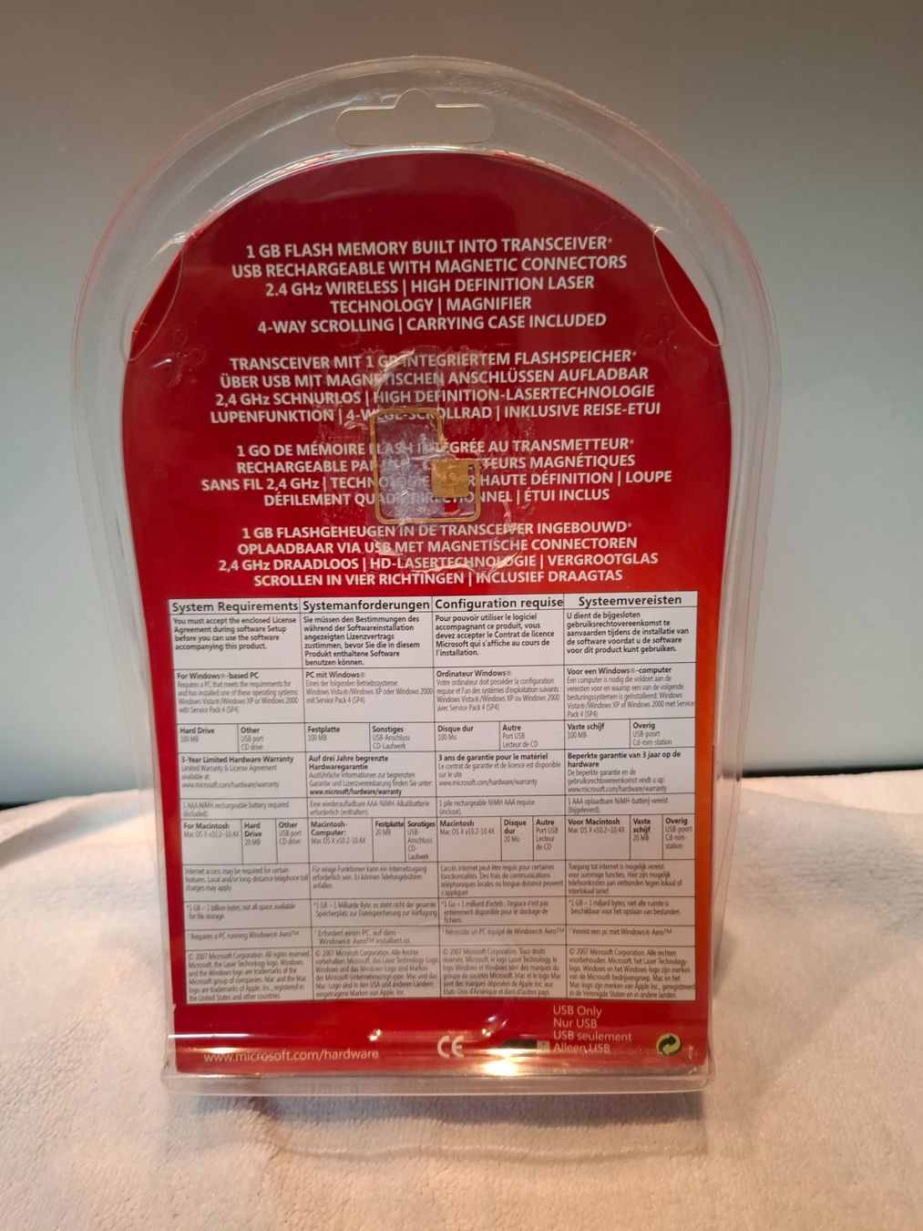 Microsoft Mouse: Microsoft Mobile Memory Mouse 8000, Neu & OVP! – Nuovo e nell'imballaggio originale da Meilen venduto da Anfield1 3