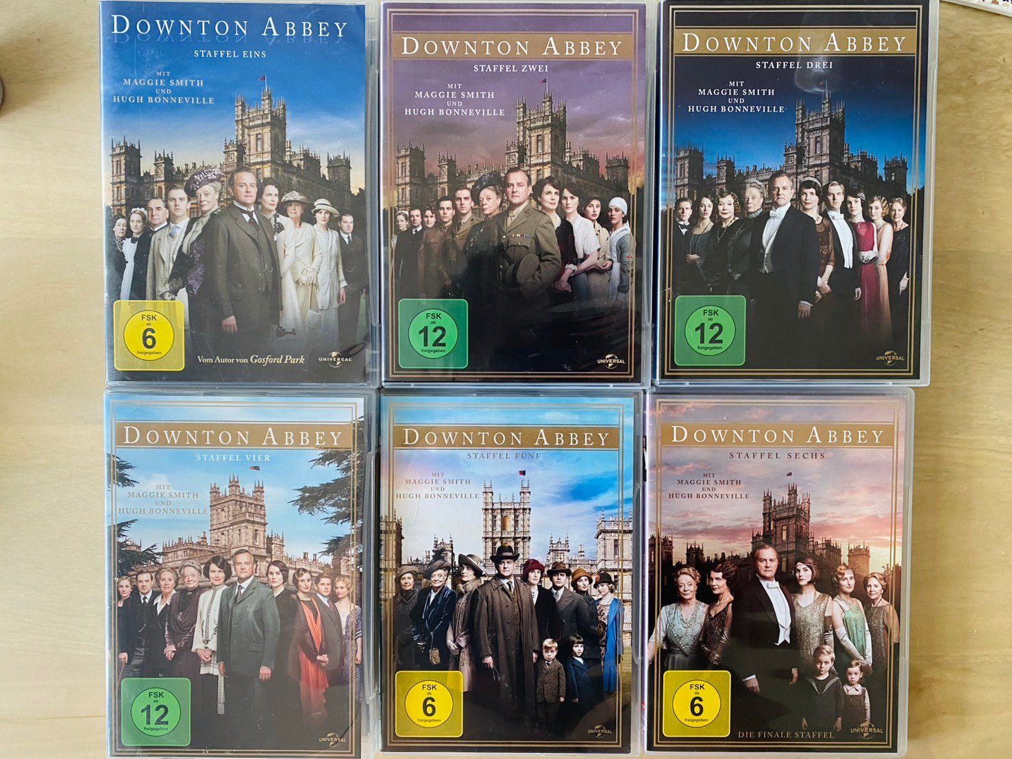 Tutti i DVDs: Downton Abbey Staffel 1-6 auf DVD – Usato da Aarau venduto da Lucywae