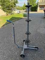 Felgenbaum / Reifenständer auf Rollen