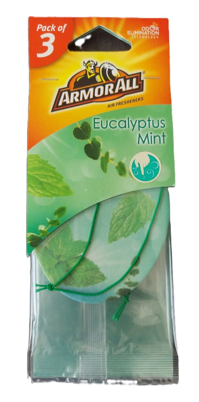 Deodoranti per ambiente: ArmorAll Lufterfrischer Eukalyptus Minze, 3 Stk, Neu! – Nuovo e nell'imballaggio originale da Schongau venduto da lanobe