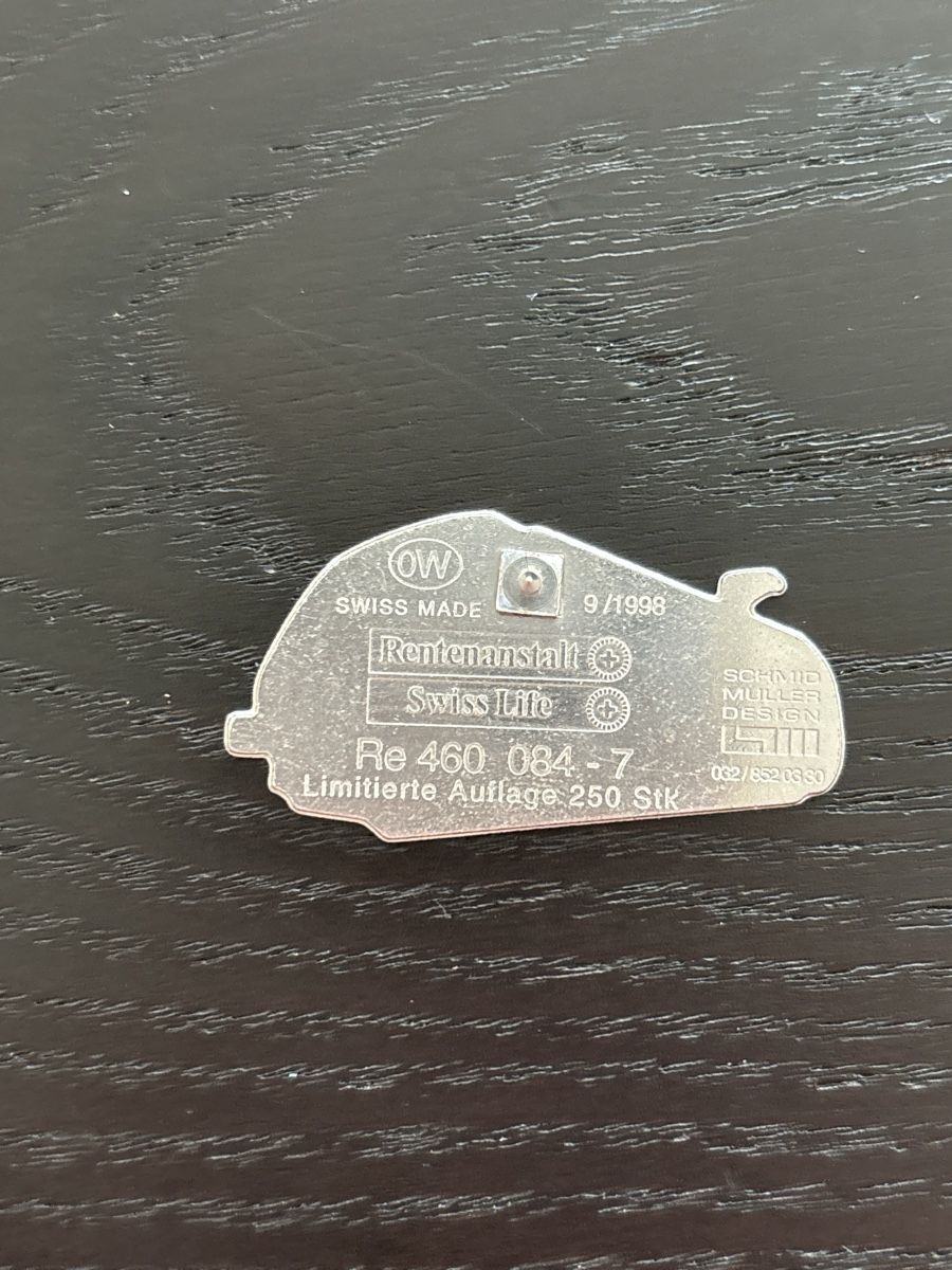 SBB/CFF/FFS Placchette & Badge: Re 460 Schmid Müller 250 Stück – Usato da Uetendorf venduto da hoisle 1