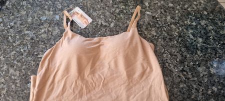 FASHION Bustier Top beige Grösse M mit Etikett