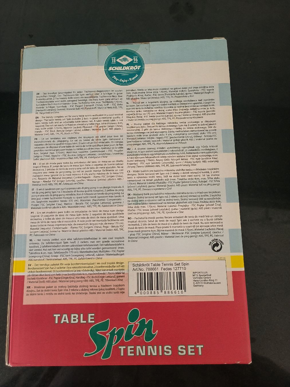 Racchette: Table Spin tennis set Neuf,                 NP 34.95 CHF – Nuovo e nell'imballaggio originale da Carouge GE venduto da pro_xrm5 2