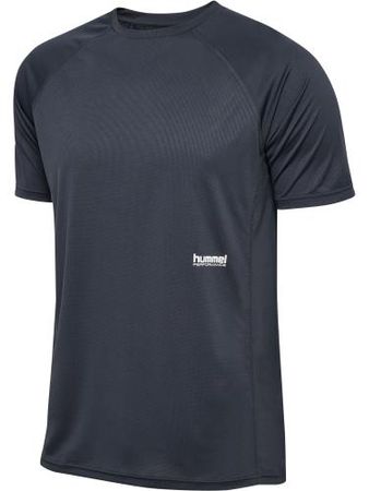 Hummel Hmlpulse Workout T-Shirt S/S - ebony (Grösse: L)