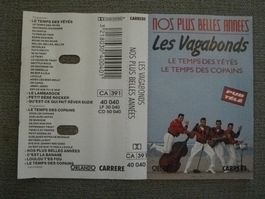 CASSETTE LES VAGABONDS - ROCK'n'ROLL
