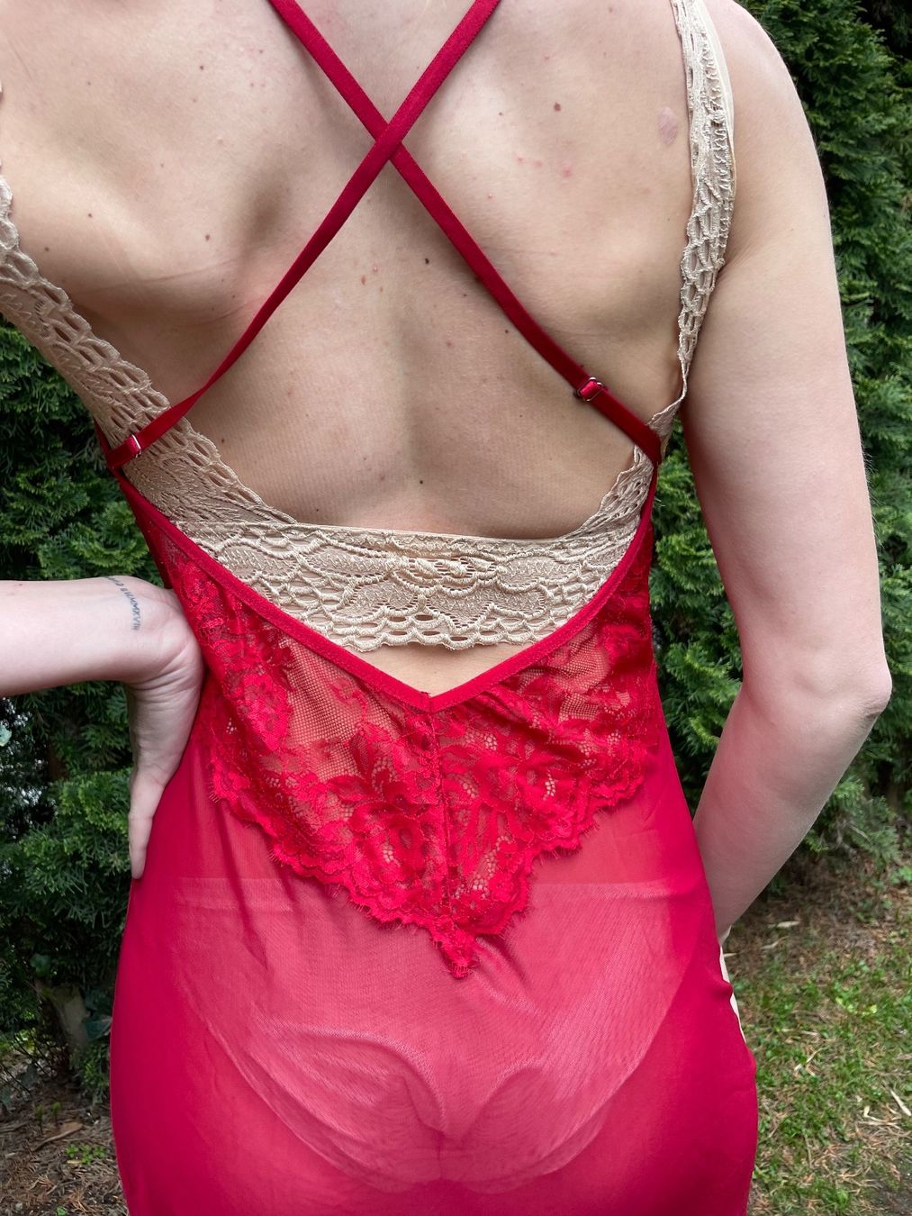 Negligees & Pigiami: trasparente abito da notte di tulle con pizzo – Nuovo (secondo la descrizione) da Gordevio venduto da LanaZimm 4