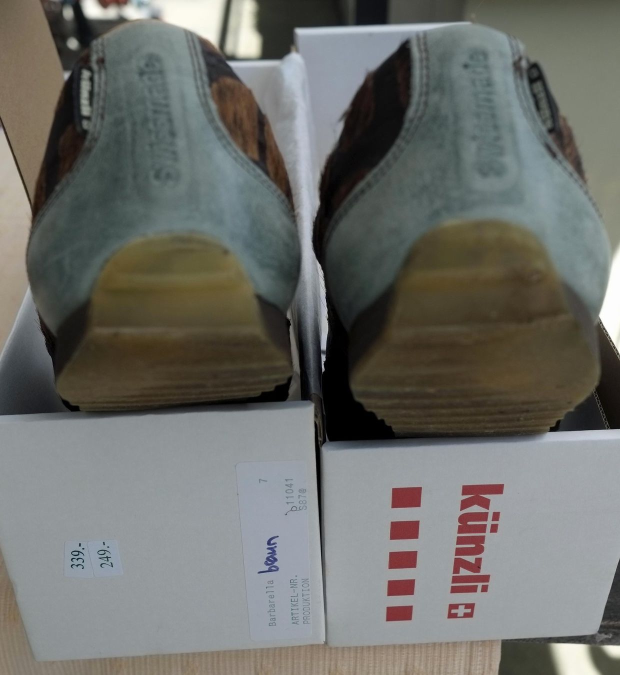 Künzli Scarpe da donna: Künzli Freizeitschuh Gr. 7 / 40 – Usato da Cham venduto da paradora 3