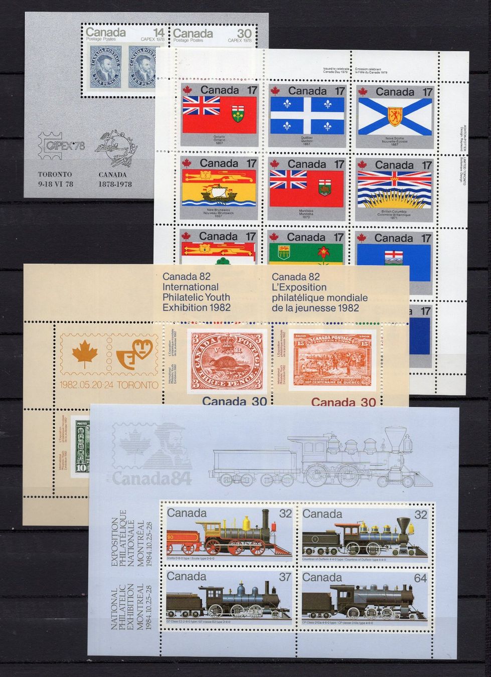 Tutti i francobolli: R6429  /  CANADA 1978-1984 neufs XX – Nuovo (secondo la descrizione) da Ste-Croix venduto da MONT-TAGNAC