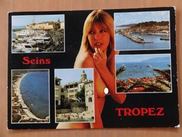 Erotik - AK - Seins Tropez - 1984