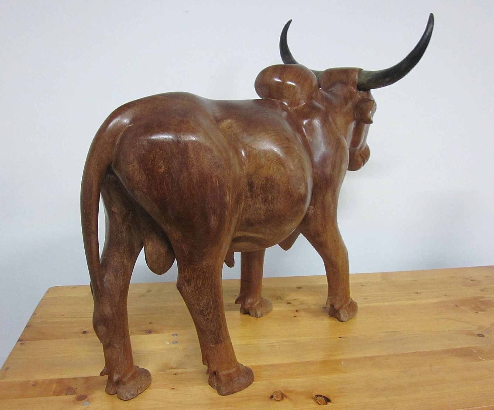 Sculture & Statue: Holz Ochse – Usato da Bäretswil venduto da robsonantik 6