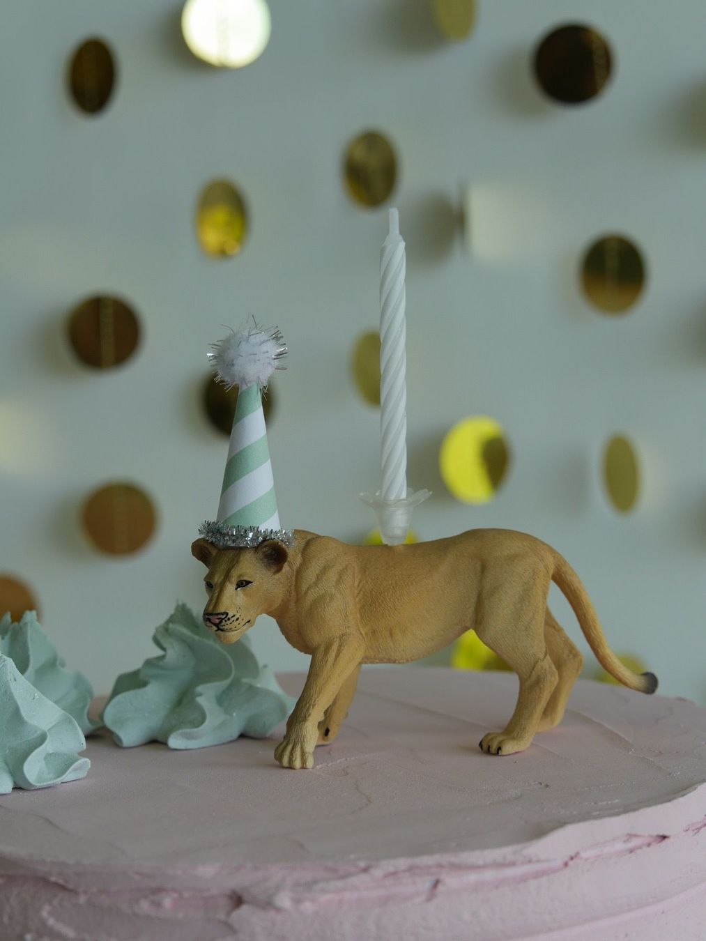 Portacandele: Geburtstagskerze SCHLEICH Löwin – Nuovo e nell'imballaggio originale da Zollikofen venduto da poppala 1
