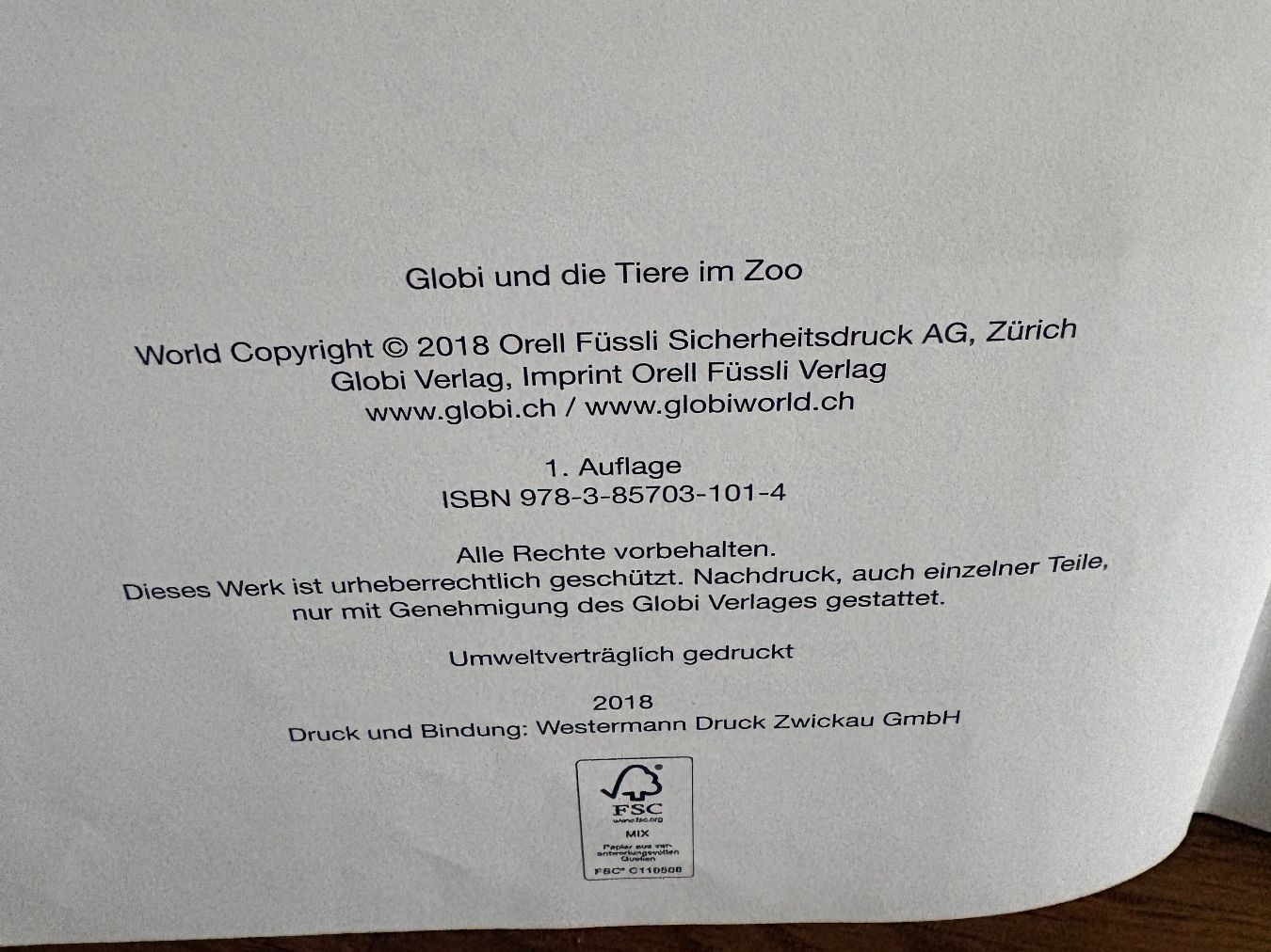 Libri: Globi und die Tiere im Zoo – Usato da Zürich venduto da sch_kqj7 1