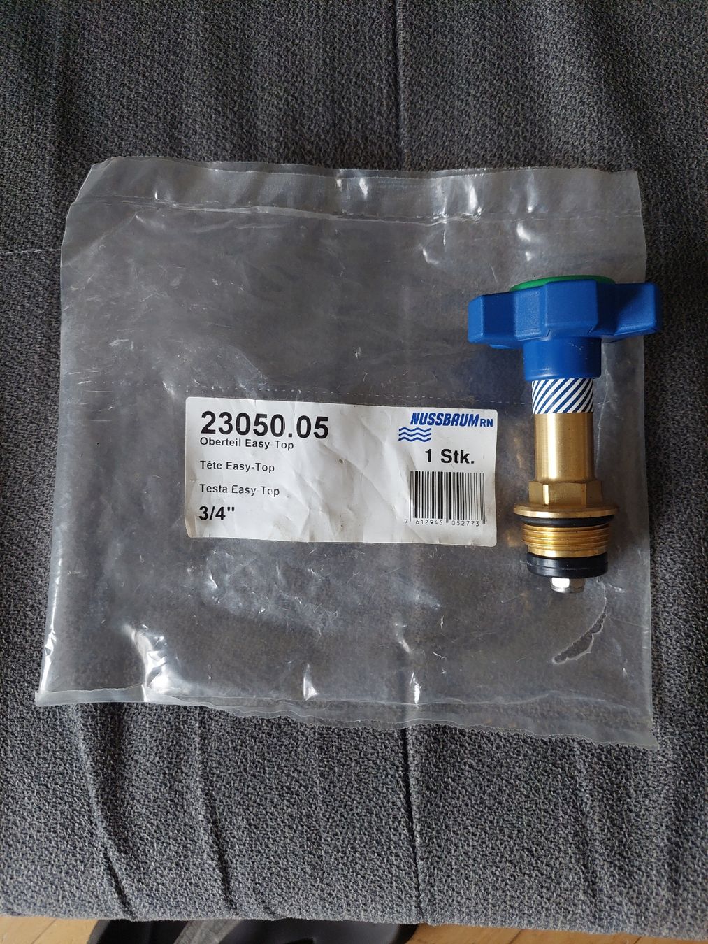 Armaturen: Nussbaum Oberteil Easy-Top 3/4", Neu, Ungebraucht! – Neu und originalverpackt aus zürich von nailik2