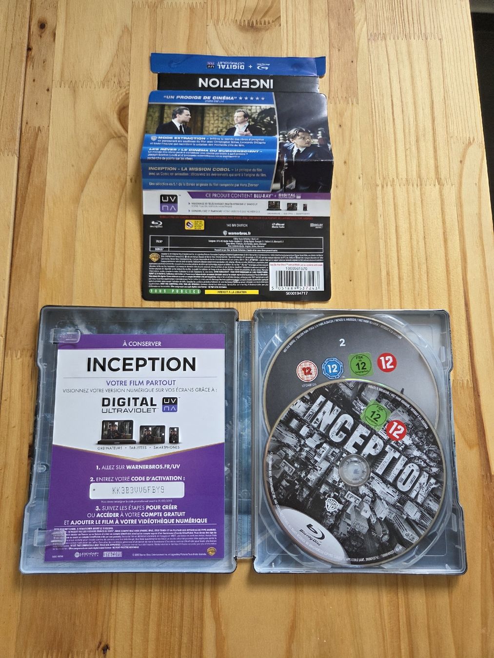 Tutti i DVDs: inception bluray steelbook – Usato da Biel/Bienne venduto da Totalkelly 2