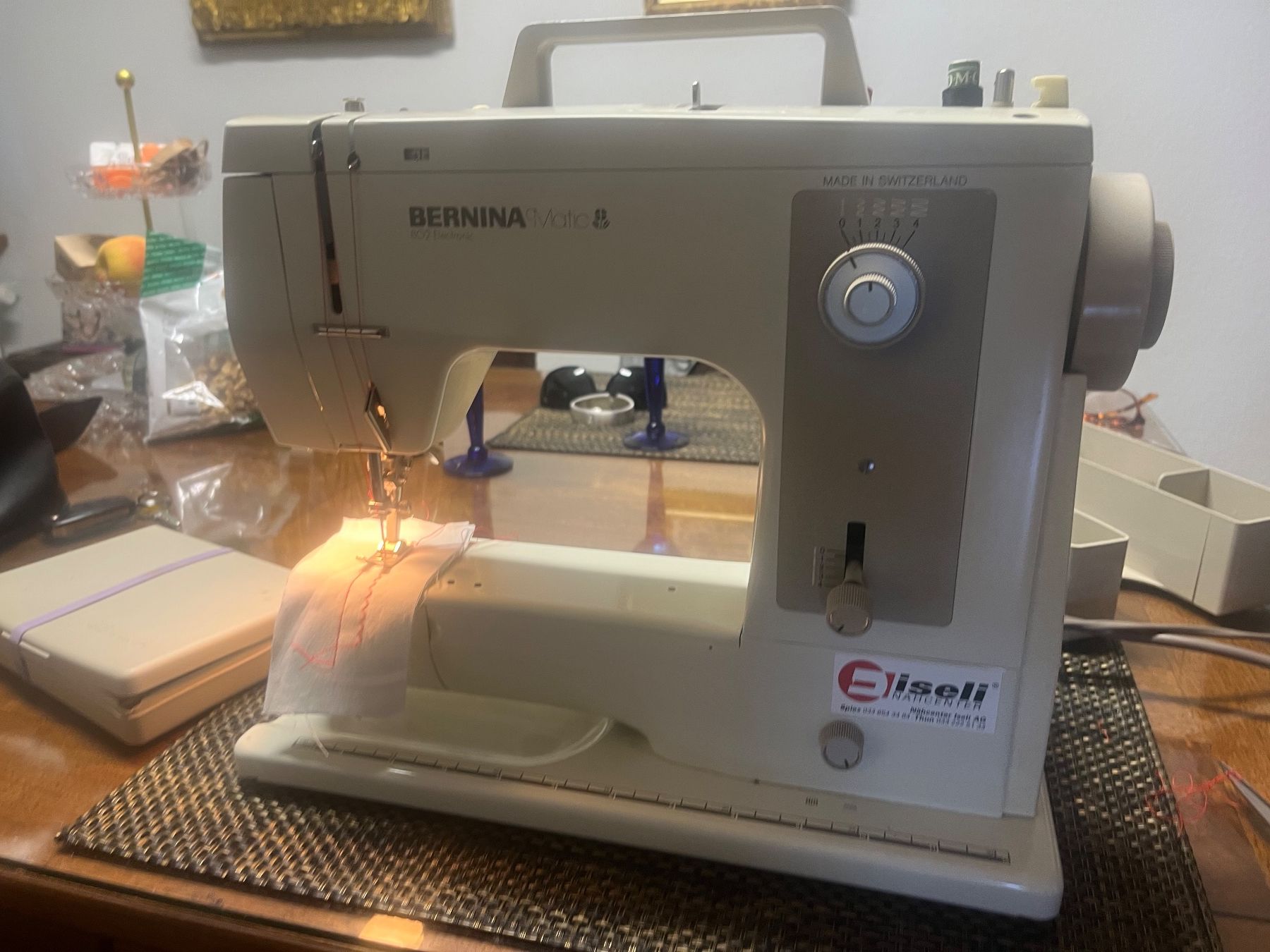 Bernina Macchine da cucire: Nähmaschine Bernina Matic 802 Electronic – Usato da Allmendingen b. BE venduto da juair 3