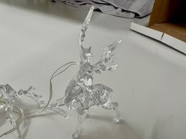 LED Lichterkette Rentier / neuwertig