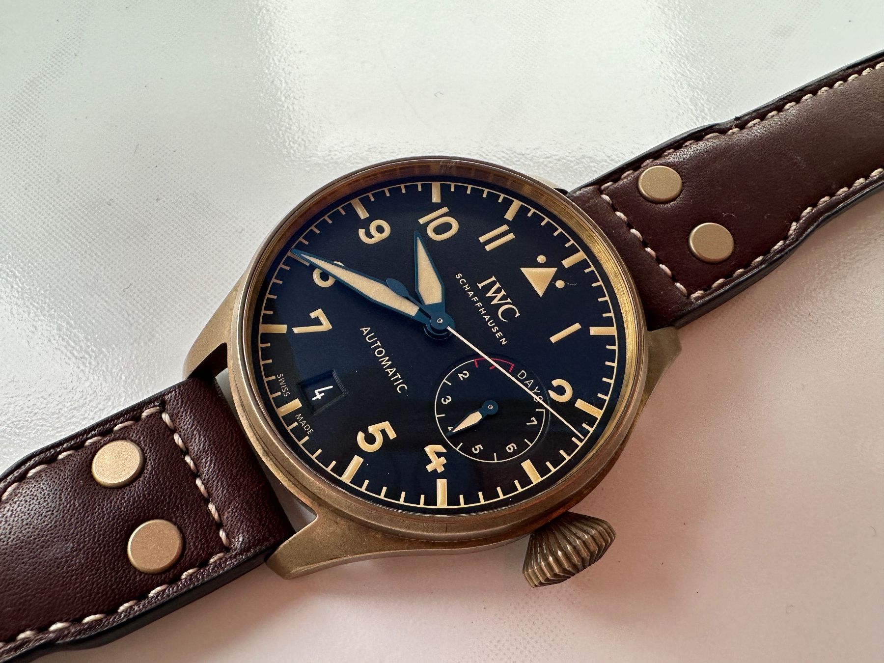 IWC Montres: IWC Big Pilot Bronze – D'occasion à Neunkirch par neunkirch66 2