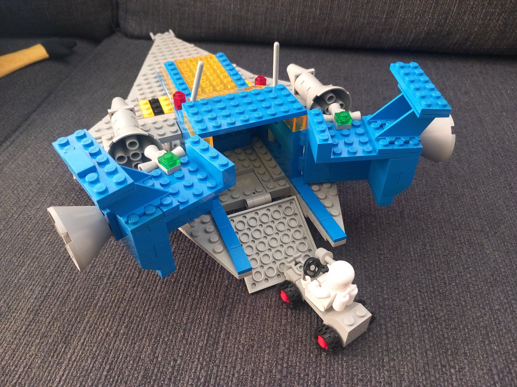 Lego Kit di costruzioni: Lego Space set 928 vaisseau et plaques de base spatiale. – Usato da Bernex venduto da casimali 4