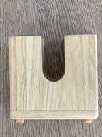 Wooden cutter for bagels or breads