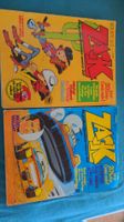 2 ZACK Comic (16&17) 1976 mit Vaillant, Lucky Luke & Beilage