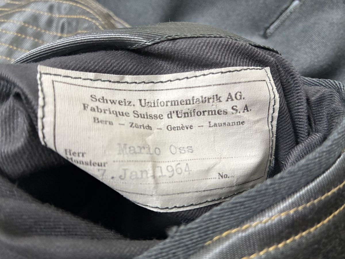 Armée suisse Uniformes: Brigadier Mario Oss – D'occasion à Gutenswil par Antiques77 4