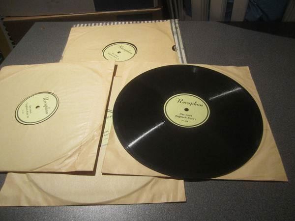 Dischi in vinile: Schallplatte 4 Stück, Der neue Englisch- – Usato da Zürich venduto da Motzkuh