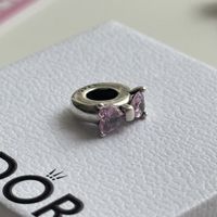Pandora Rosa Schleife Charms