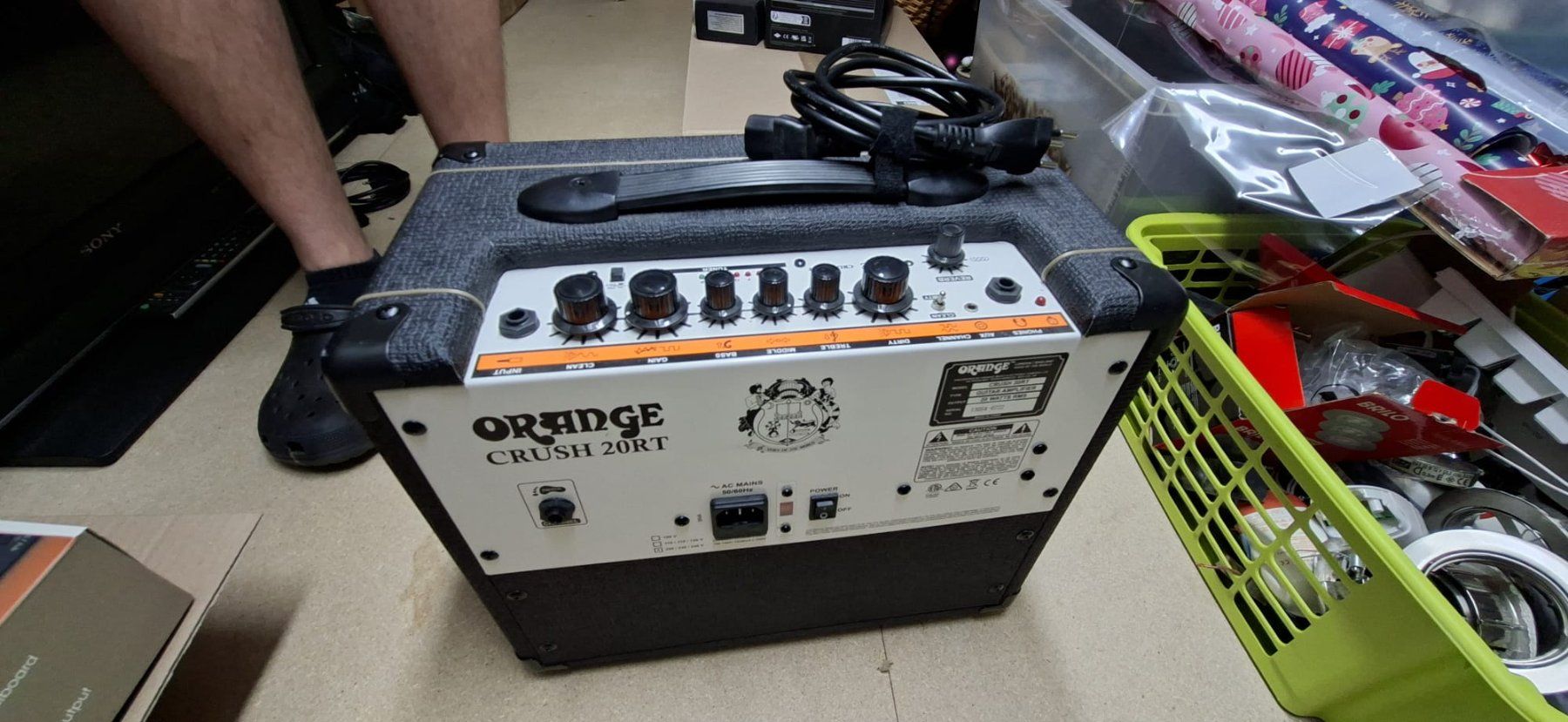 Verstärker: Verstärker Orange Crush 20RT – Gebraucht aus Hinwil von oli_s57g 1