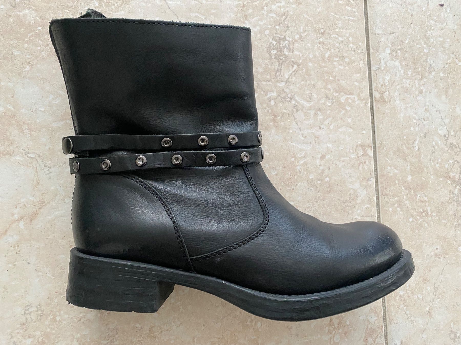 Unisa Scarpe da donna: Unisa Boots aus Leder – Usato da Winkel venduto da gatta 3
