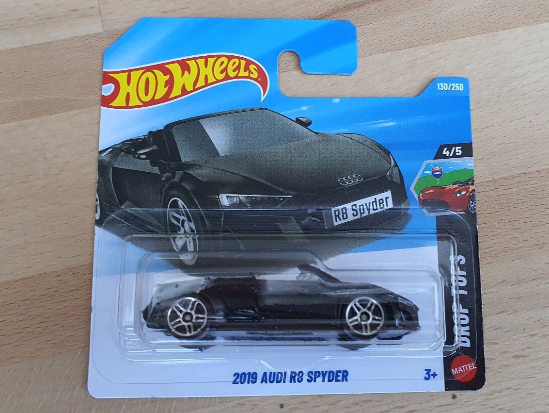 Hot Wheels Modellini d'auto: Hot Wheels 2026 E  2019 AUDI R8 SPYDER – Nuovo e nell'imballaggio originale da Horgen venduto da Wing27 1