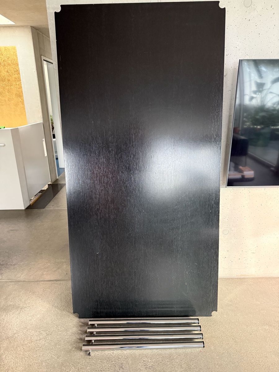 Tavoli: Original USM Haller Tisch Eiche schwarz 200 x 100 cm – Usato da Oberwil b. Zug venduto da maxcherry 1