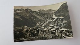Klausen - Passhöhe - Hotel (1850m) stark belebt - 1948