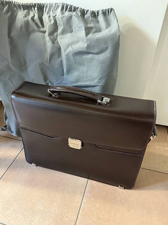 Samsonite Akten-/Laptoptasche Leder