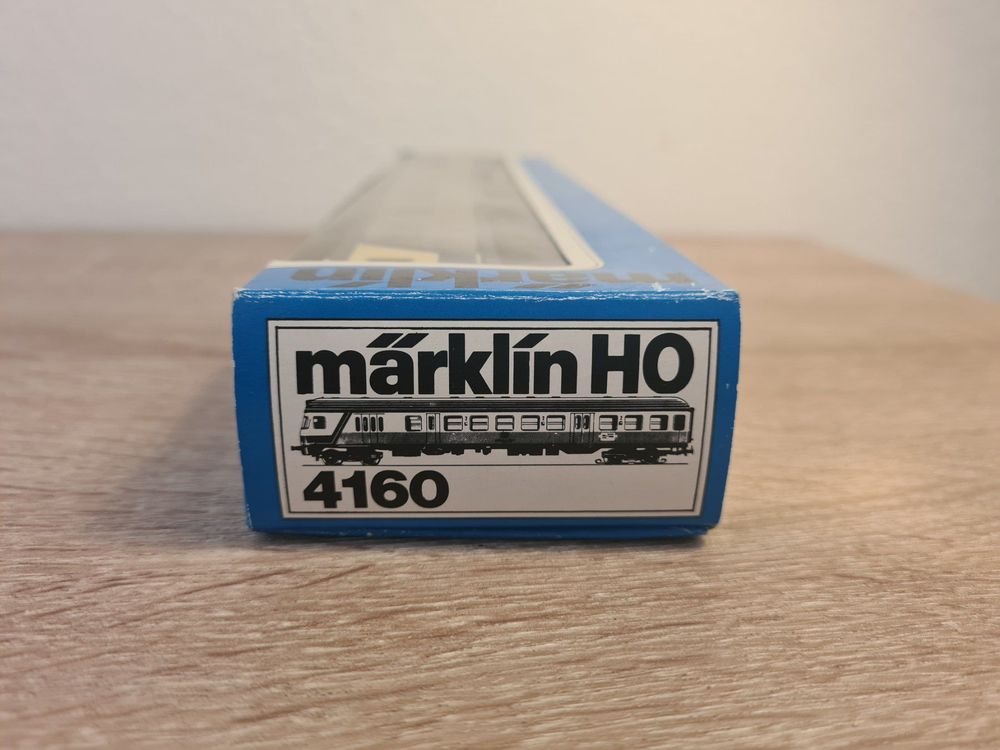 Märklin 4160 H0 Voiture Régionale Automotrice 2ème Classe – État Correct (AC, Analogique)