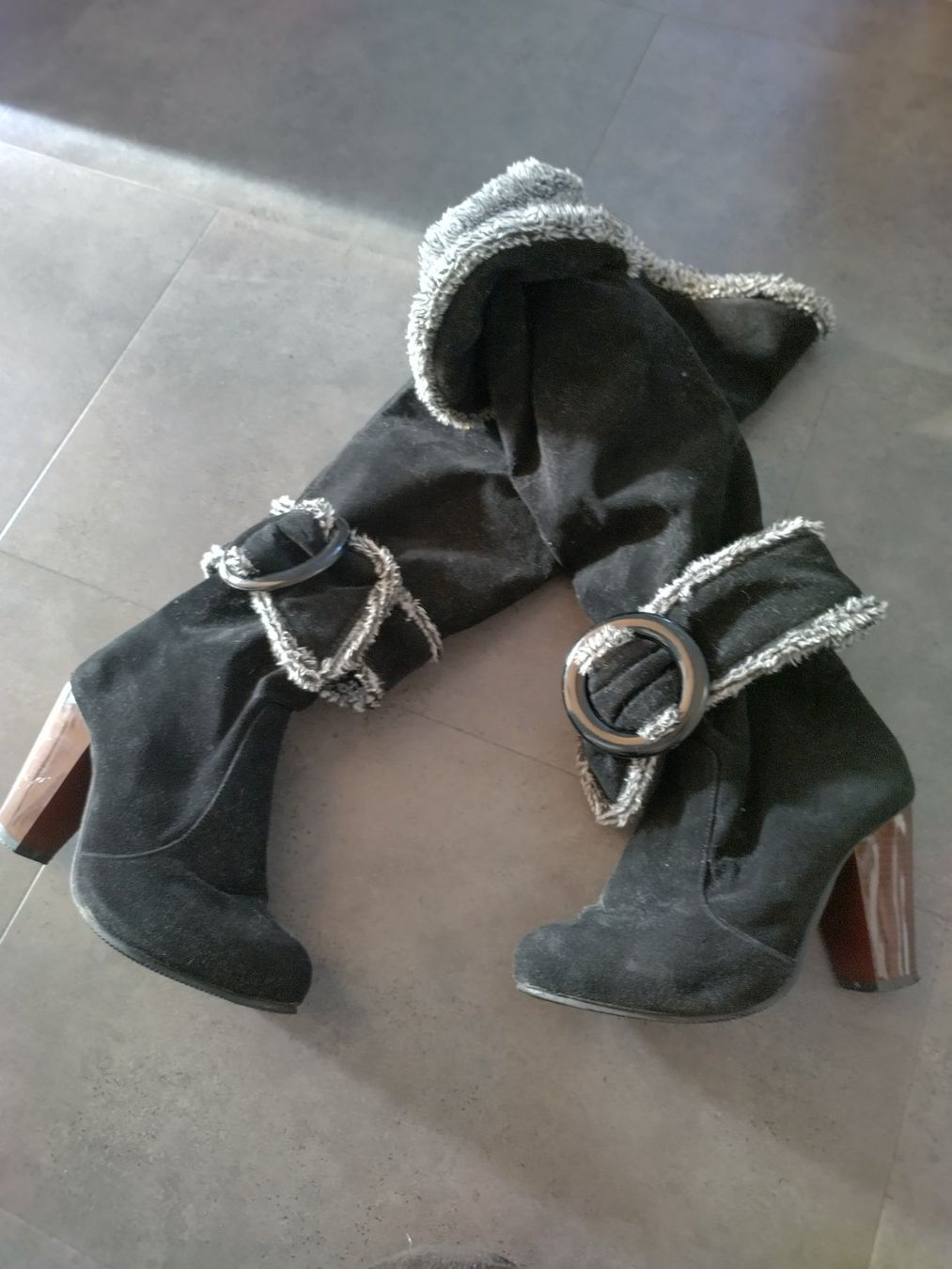 Damenschuhe: Damen Stiefel, schwarz, Grösse 38 – Gebraucht aus STEFFISBURG von Sumerstorm 1