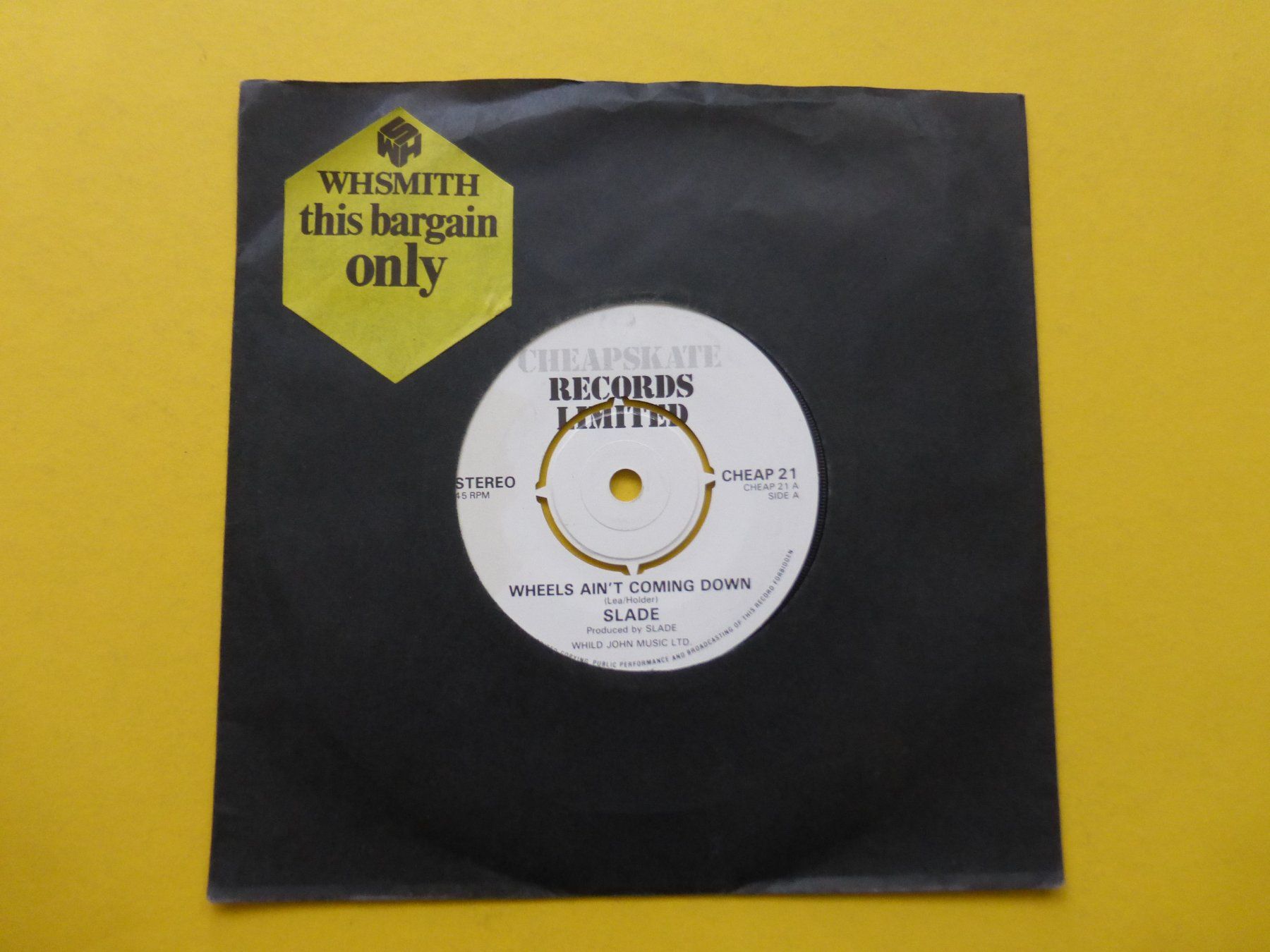 Schallplatten: Slade – Wheels Ain't Coming Down – Gebraucht aus Zürich von Swiss57
