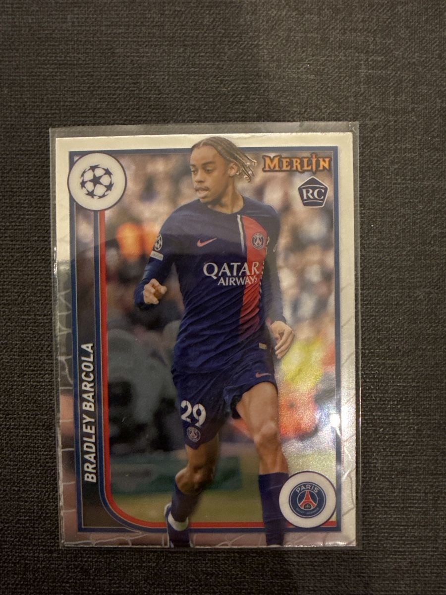 Topps Sammelbilder & Trading cards: Topps Merlin Bradley Barcola Paris Saint-Germain – Neu (gemäss Beschreibung) aus Burgdorf von Sports_Cards_3400