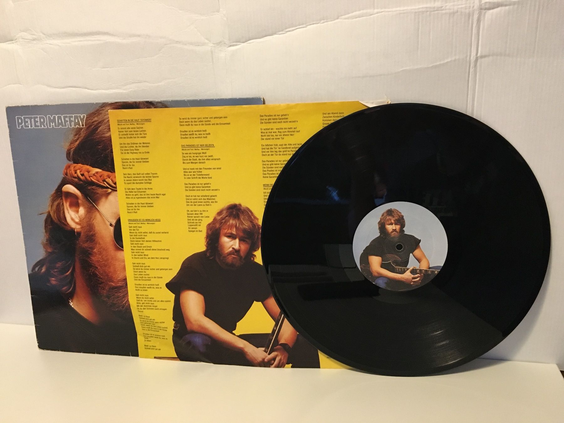 Dischi in vinile: Schallplatte - PETER MAFFAY - CARAMBOLAGE - TELDEC - 1984 – Usato da Andwil SG venduto da Rainboli 4