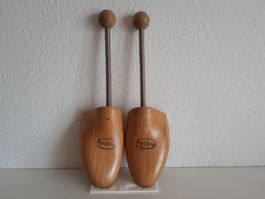 Vintage Schuhspanner aus Holz und Metall Herrenschuh 41/43