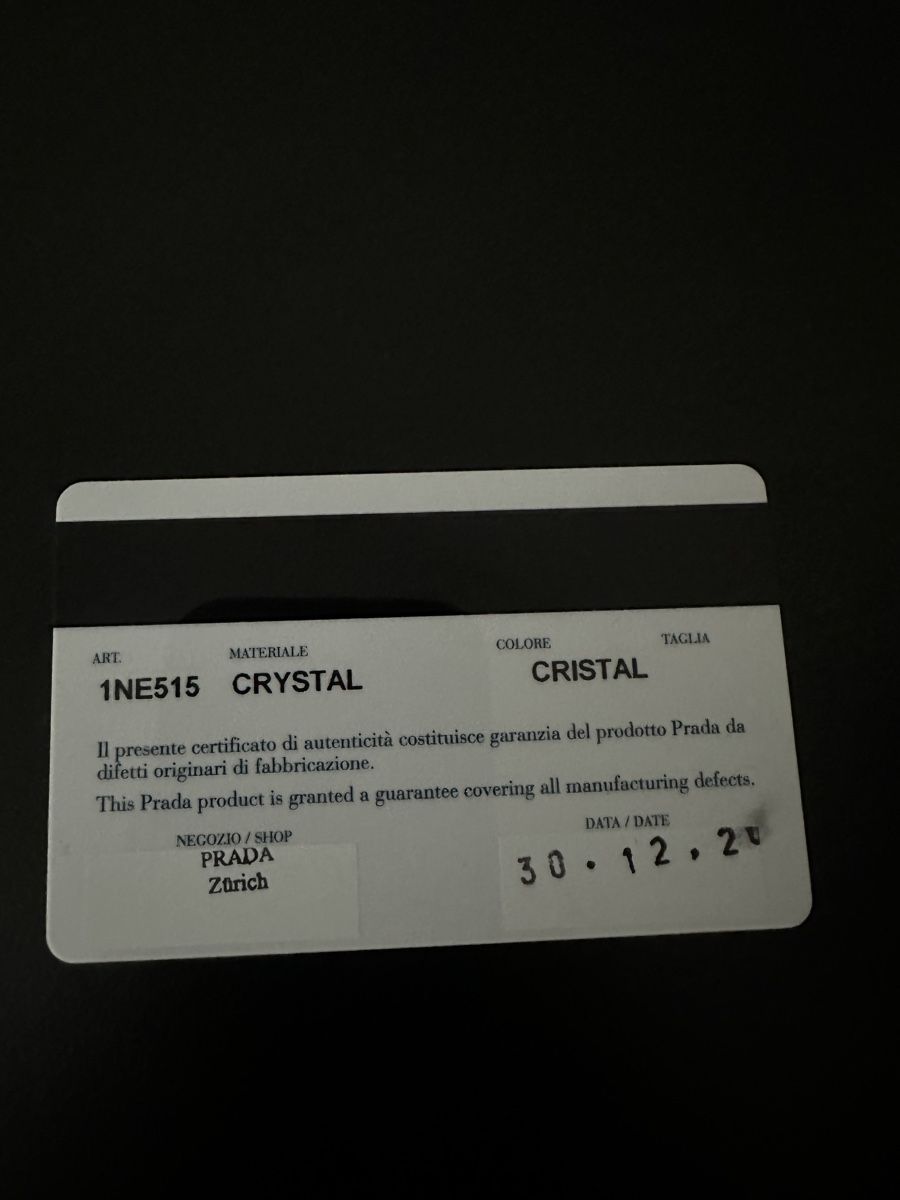 Prada Taschen für Damen: Prada Re-Edition 2000 Mini Handtasche Crystal Lila Limited – Gebraucht aus Zürich von kiflicaodcokolade 6
