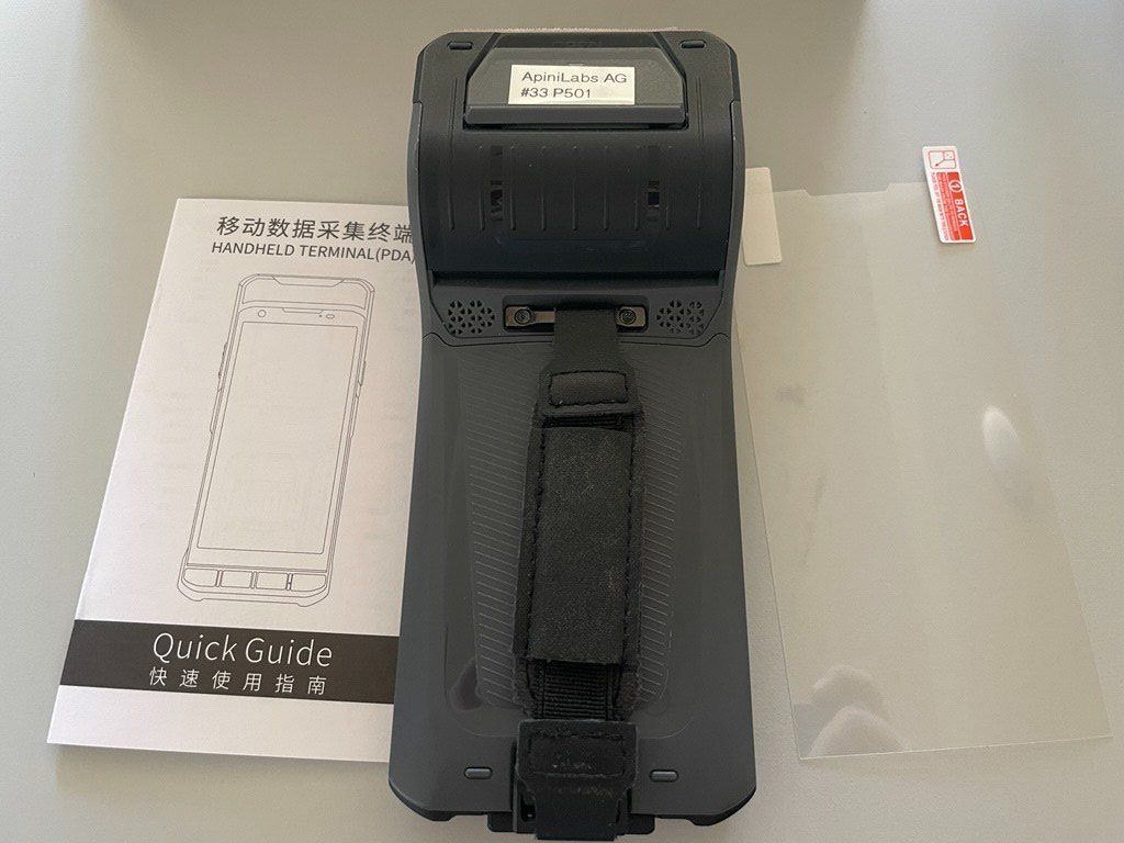 Scanner: Blovedream P501 Scanner PDA Handheld mit Cradle – Nuovo (secondo la descrizione) da Basel venduto da inf_qrv2 2