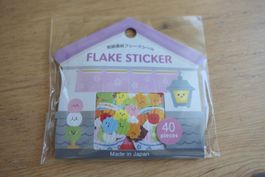 Süsse Flake Sticker - Japanese Sweets