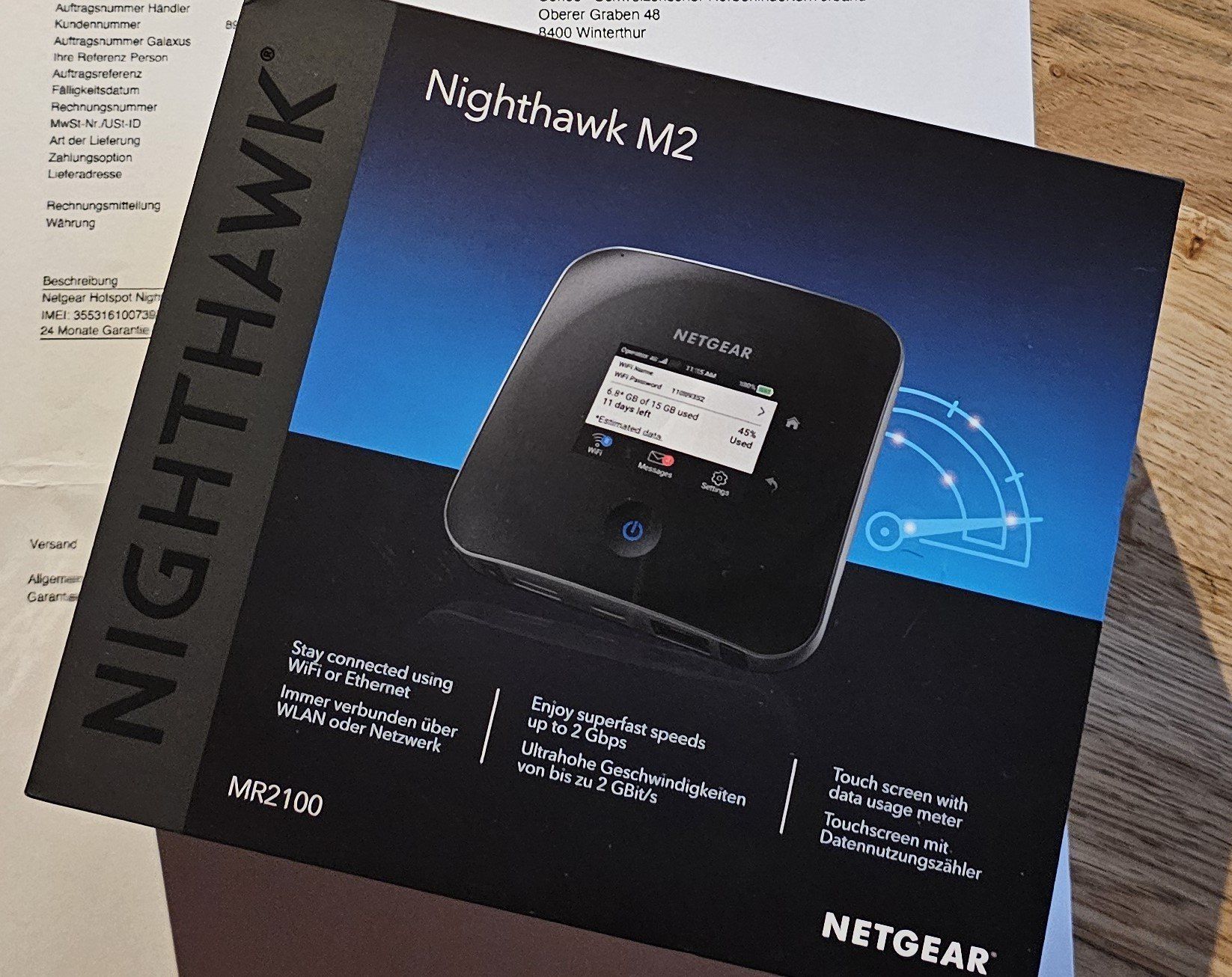 Netgear Modems & Router: Netgear Hotspot Nighthawk M2 – Neu (gemäss Beschreibung) aus Meikirch von