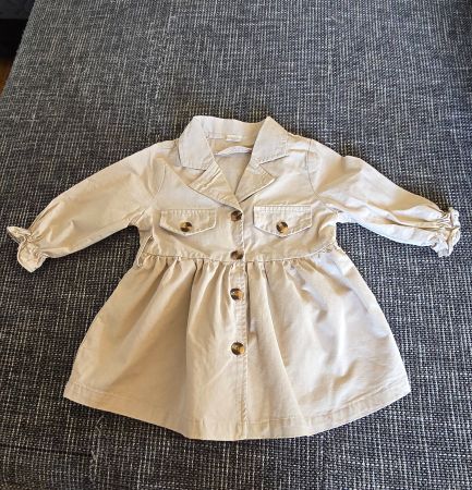 Kleid beige Grösse 80 guter Zustand